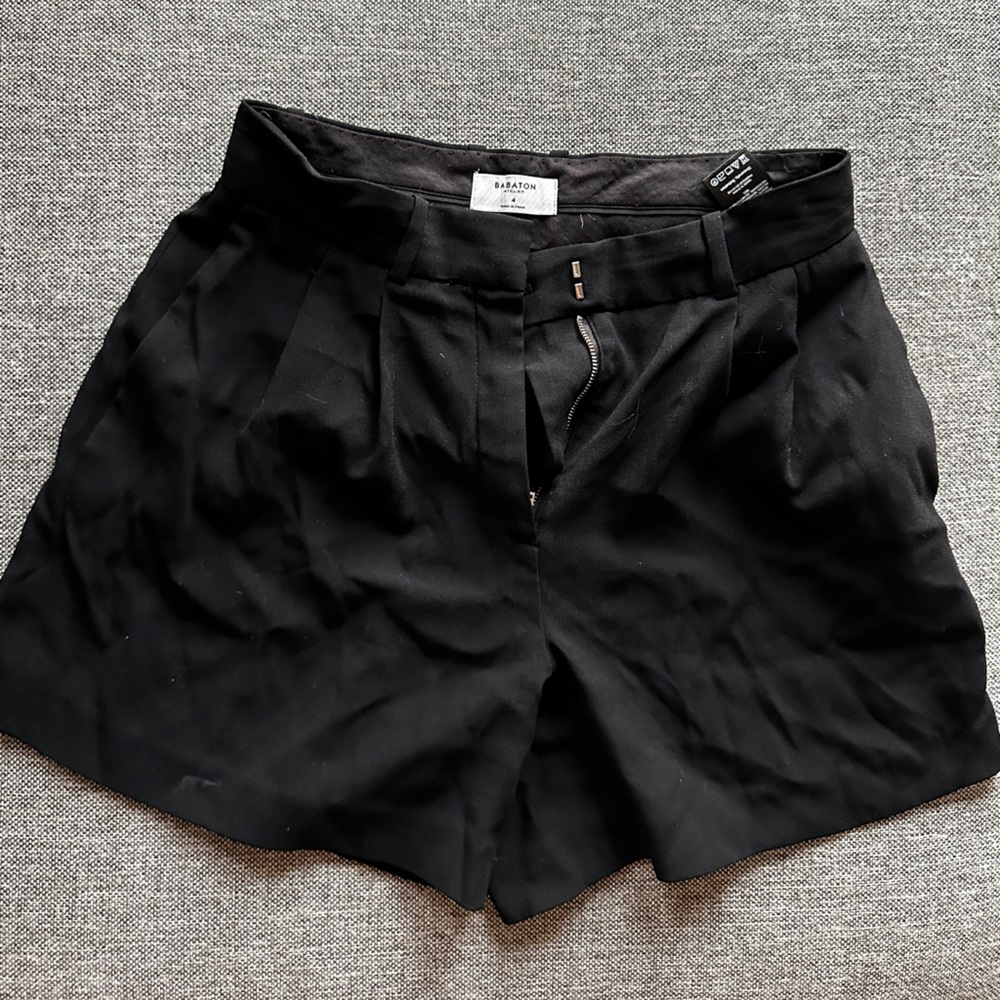 Pleated shorts aritzia